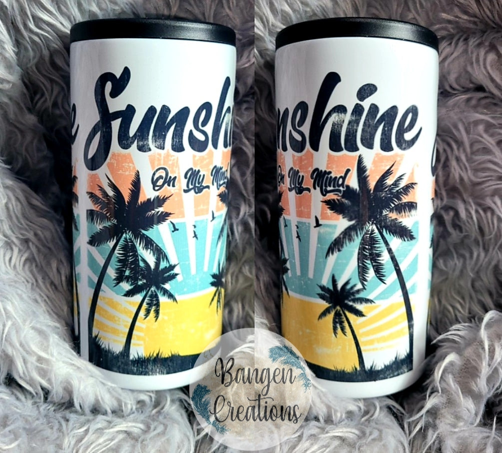Sunshine on My Mind Tumbler