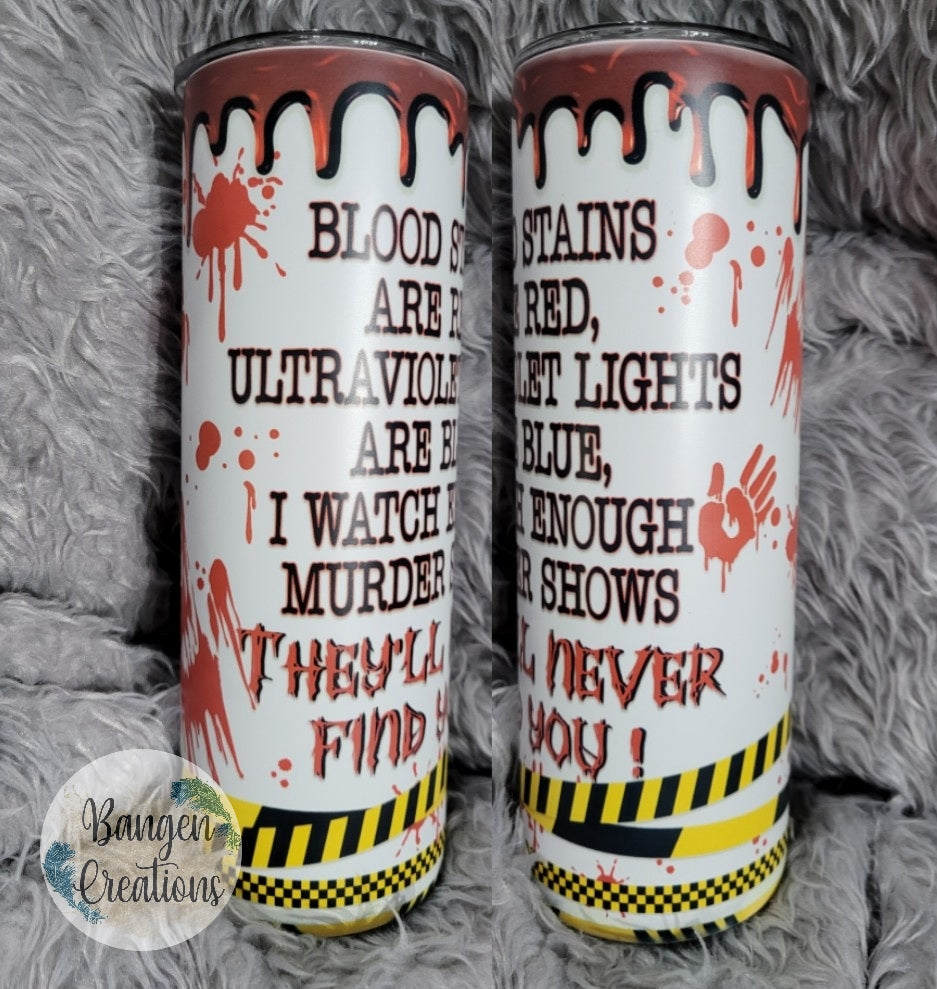 Murder Shows Tumbler