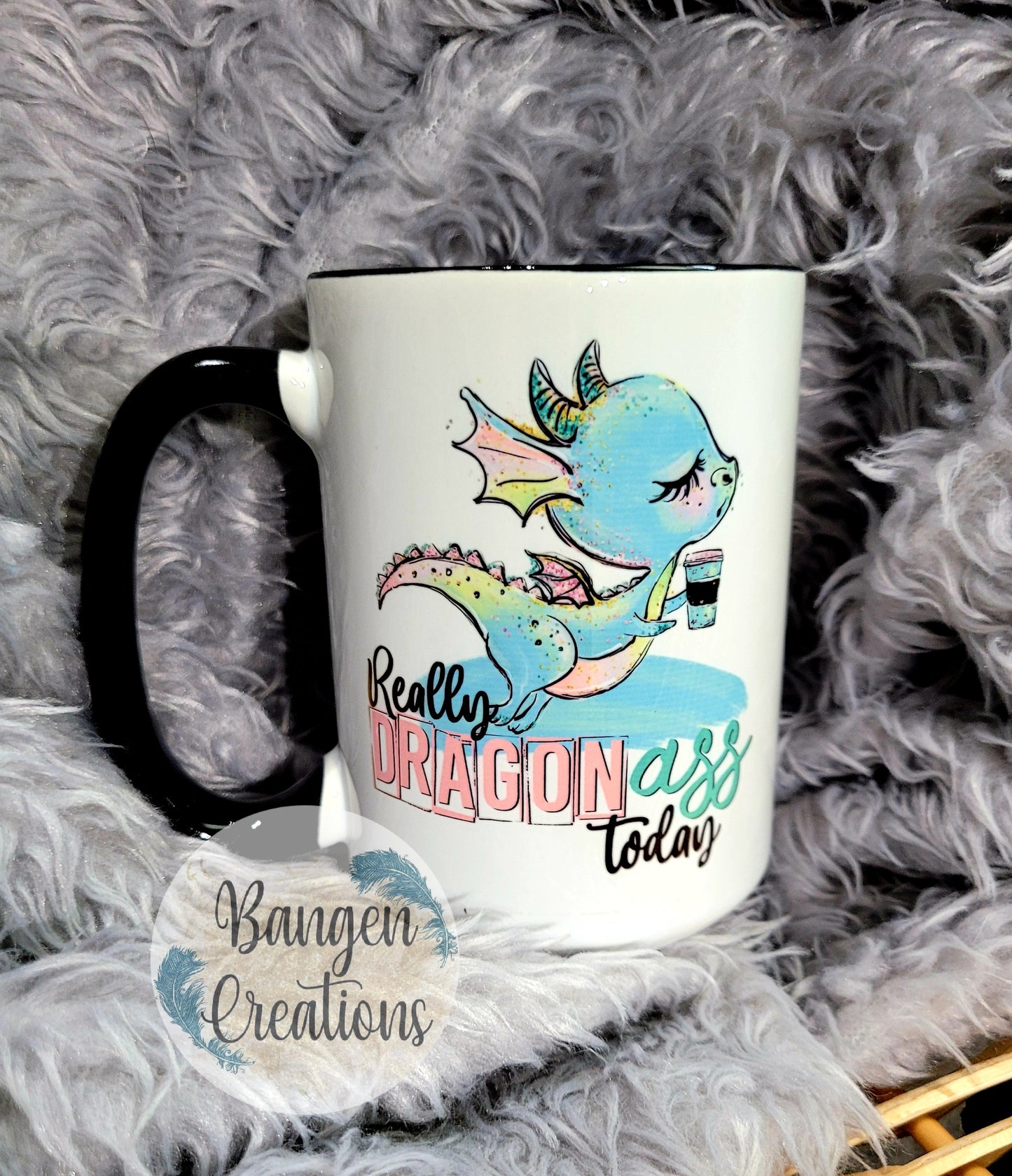Dragon Ass coffee mug