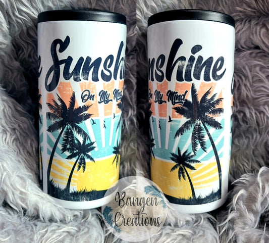 Sunshine on My Mind Tumbler