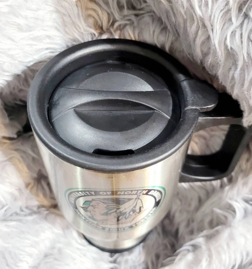 Fighting Sioux Travel Coffee Mug